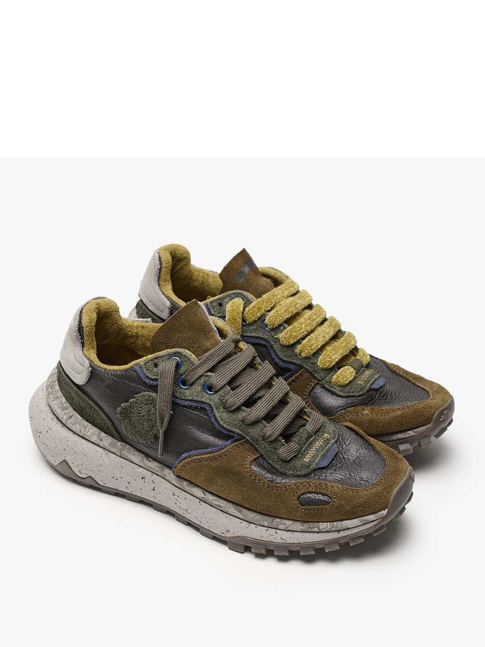 Sneakers Satorisan Chacrona Metta Buckingham da Uomo - Verde