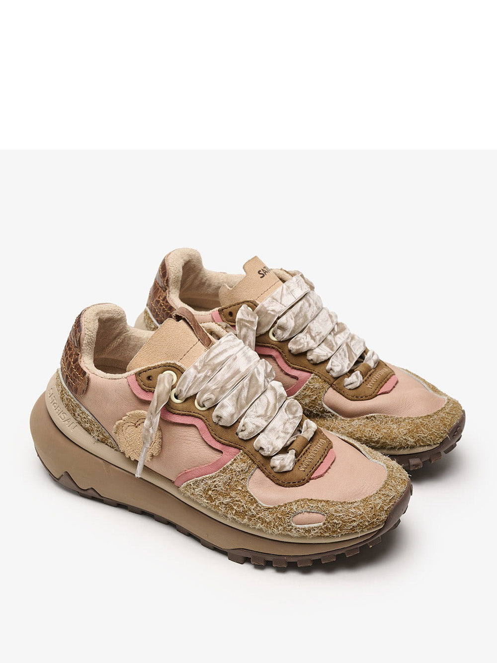 Sneakers Satorisan Chacrona Metta da Donna - Marrone