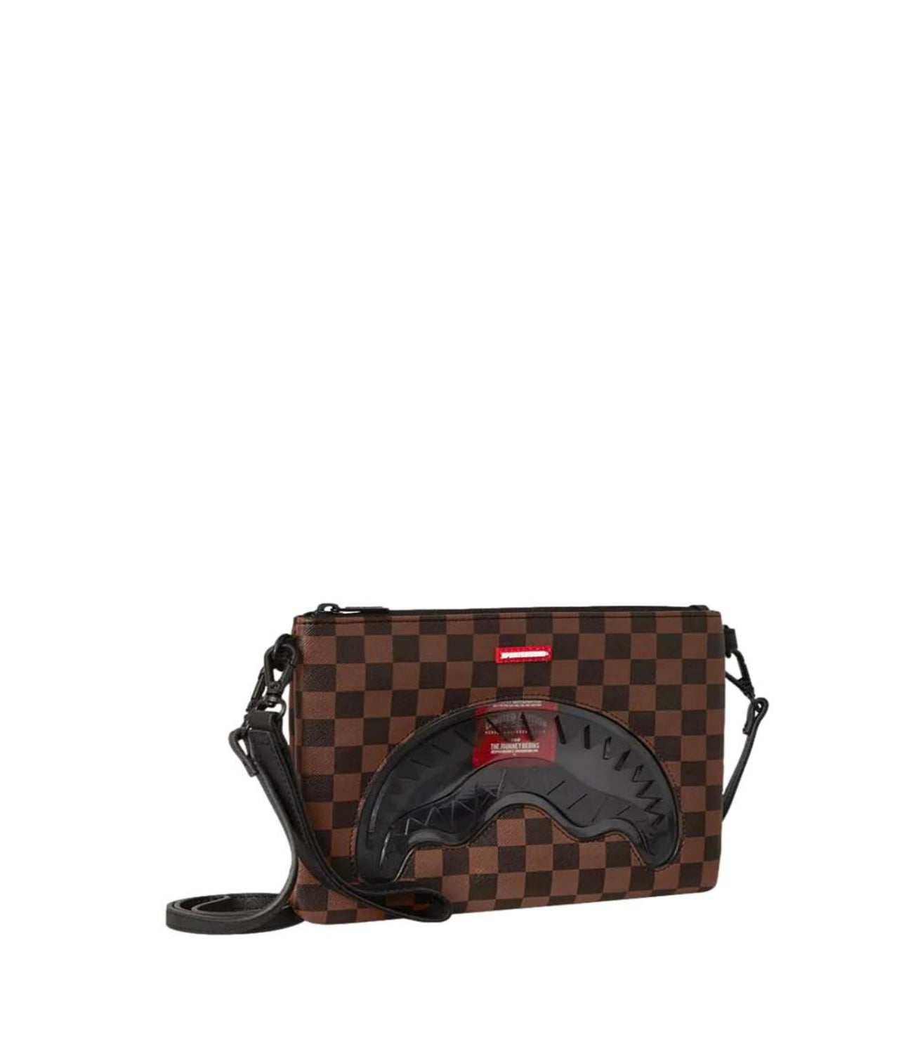 Sprayground Borsa Pochette Sip Clear Sm Eyes Cross Clutch Strap UNISEX Mod. 910B6515NSZ AI/24