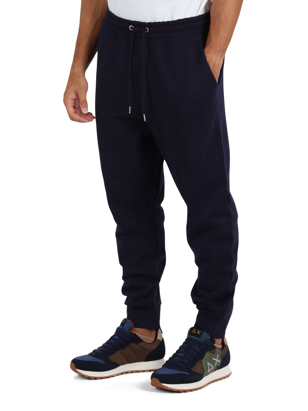 Pantalone Tuta Sun68 Fancy Cotton da Uomo - Blu