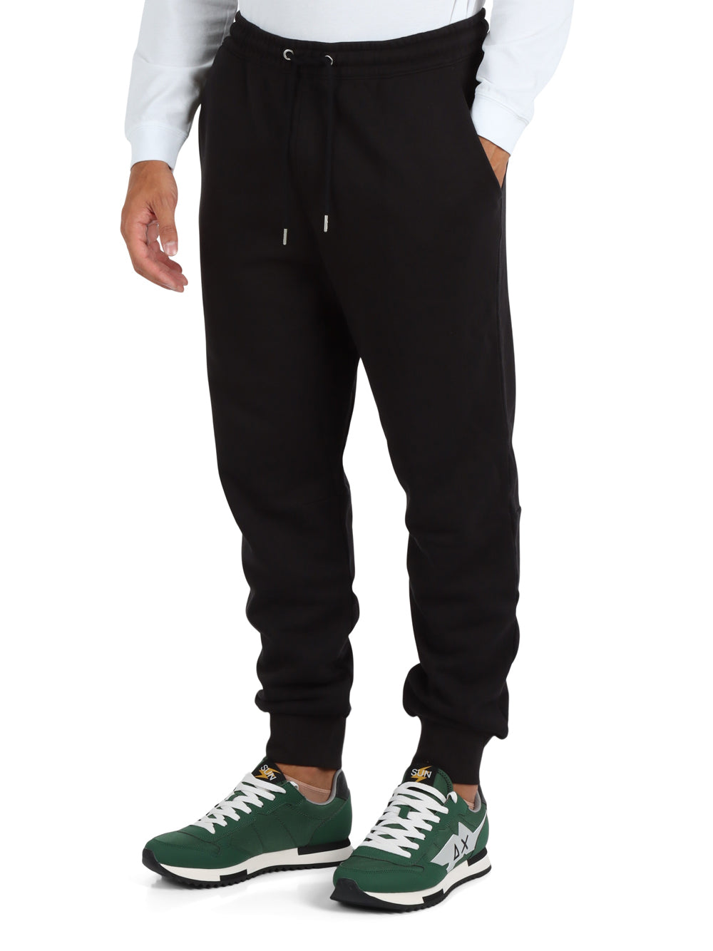 Pantalone Tuta Sun68 Fancy Cotton da Uomo - Nero