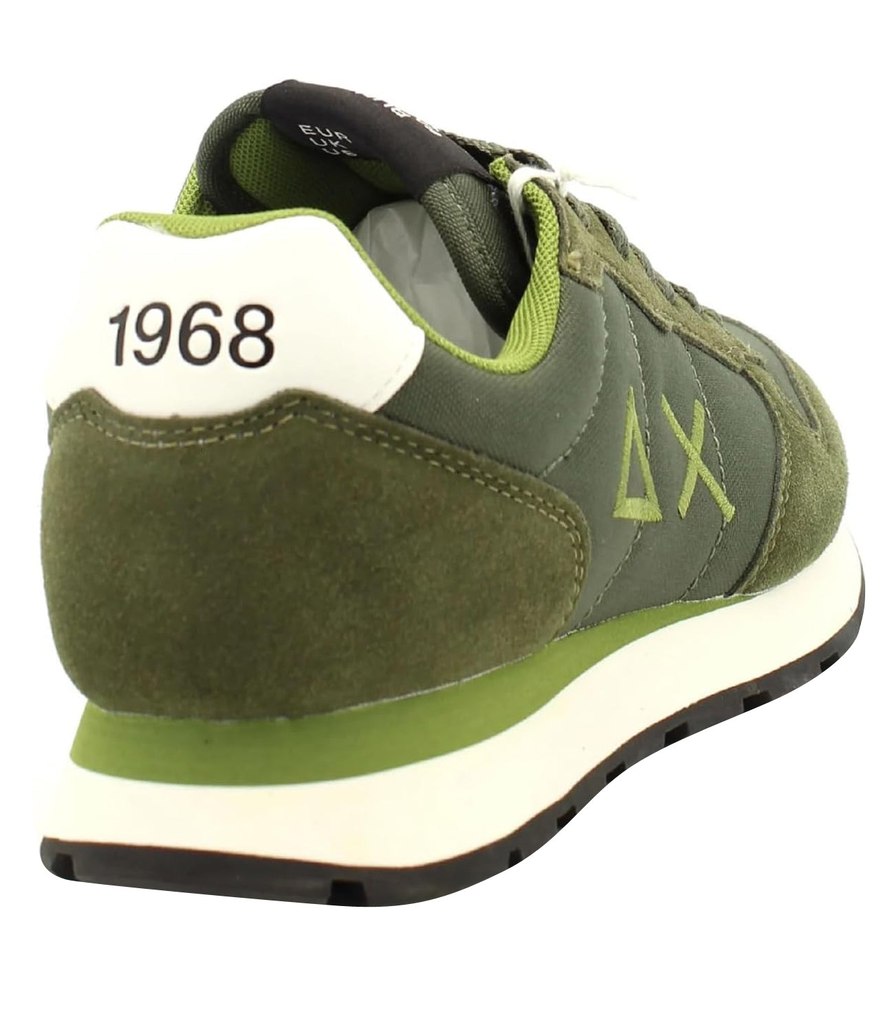 Sun68 Sneakers Tom Solid Uomo Mod. Z44101 74 Militare Scuro