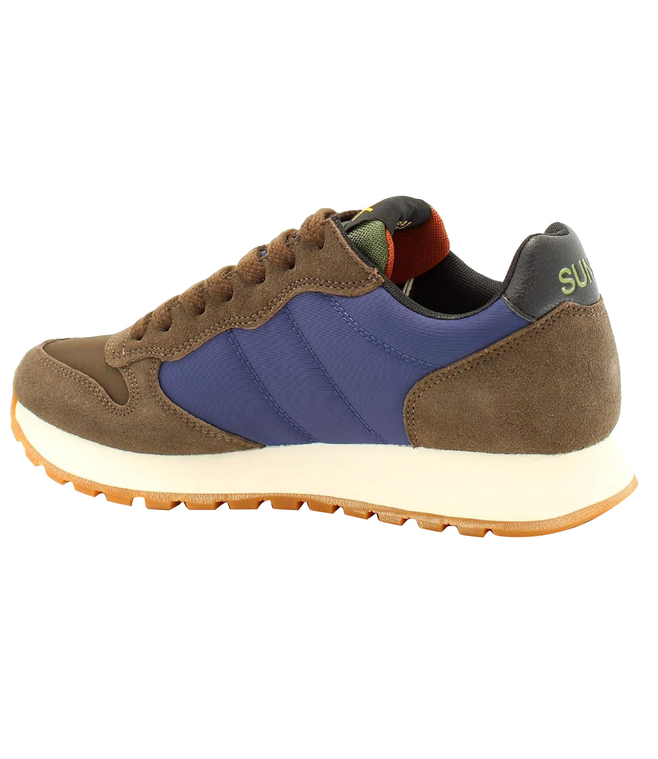 Sun68 Sneakers Jaki Bicolor Uomo Mod. Z44114 08 Marrone