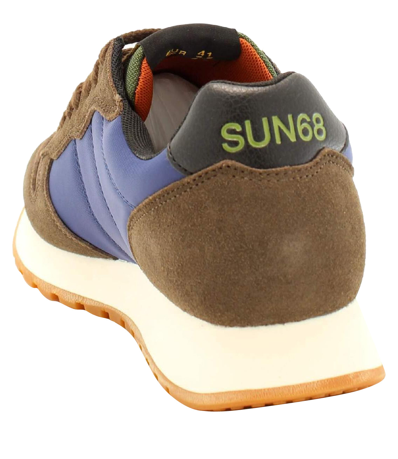 Sun68 Sneakers Jaki Bicolor Uomo Mod. Z44114 08 Marrone