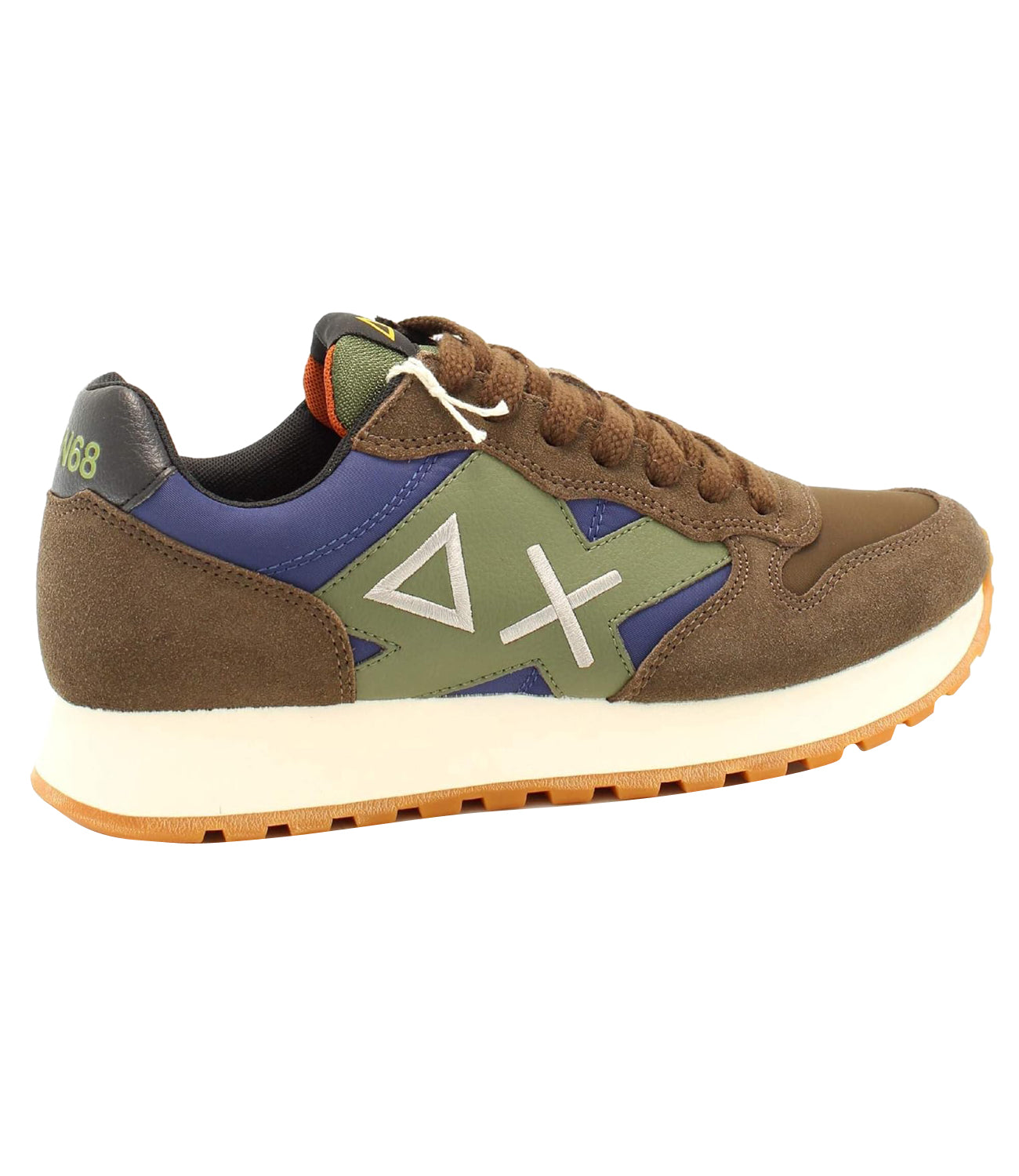 Sun68 Sneakers Jaki Bicolor Uomo Mod. Z44114 08 Marrone