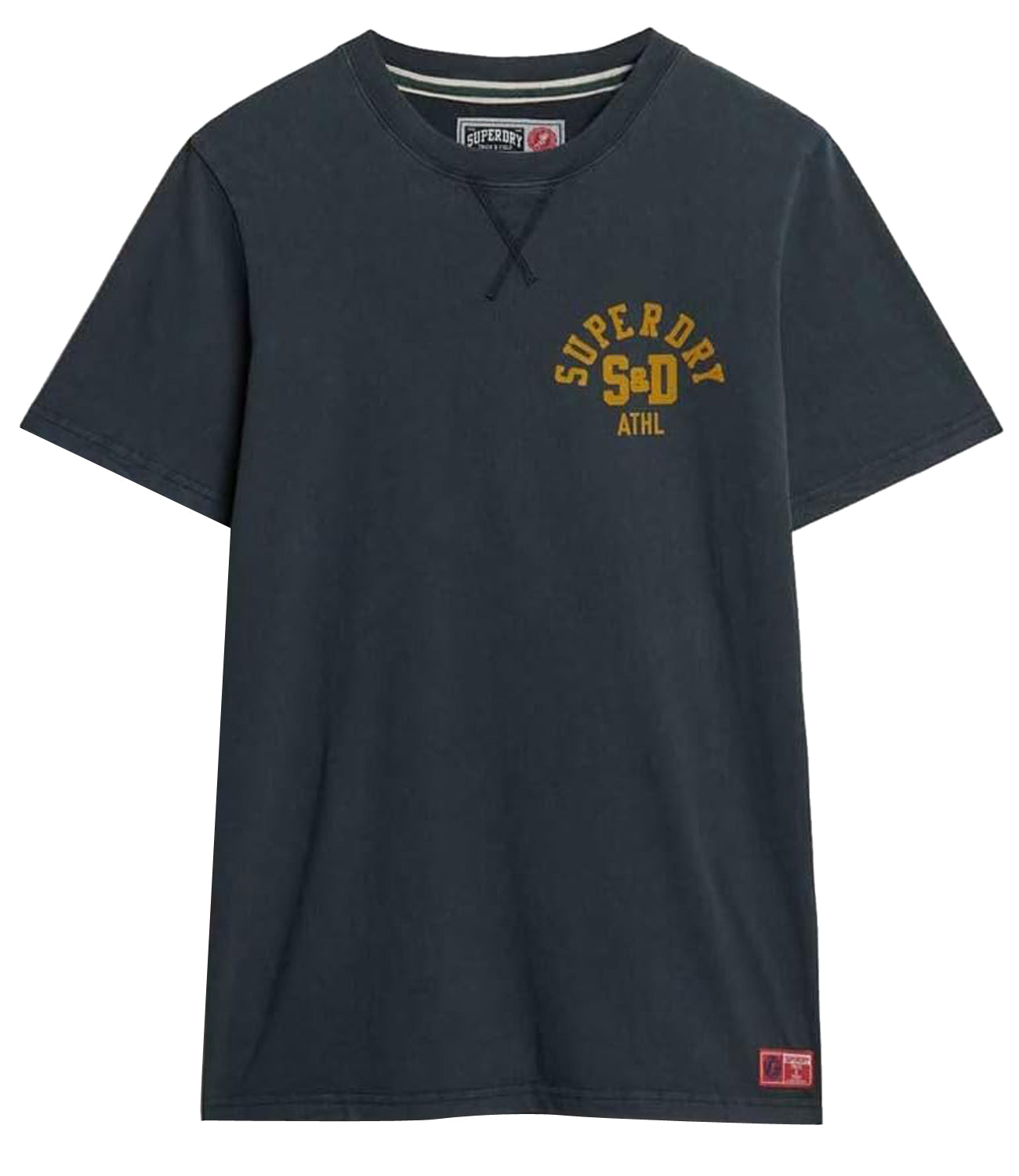 Superdry T-shirt Track & Field Graphic T Shirt Uomo Mod. M1012014A 98T Eclipse Navy