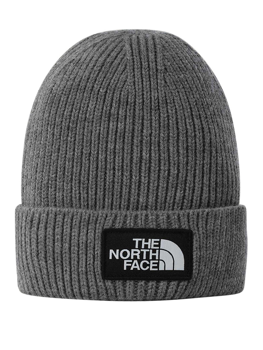 Berretto The North Face Logo Box Cuffed Unisex - Grigio