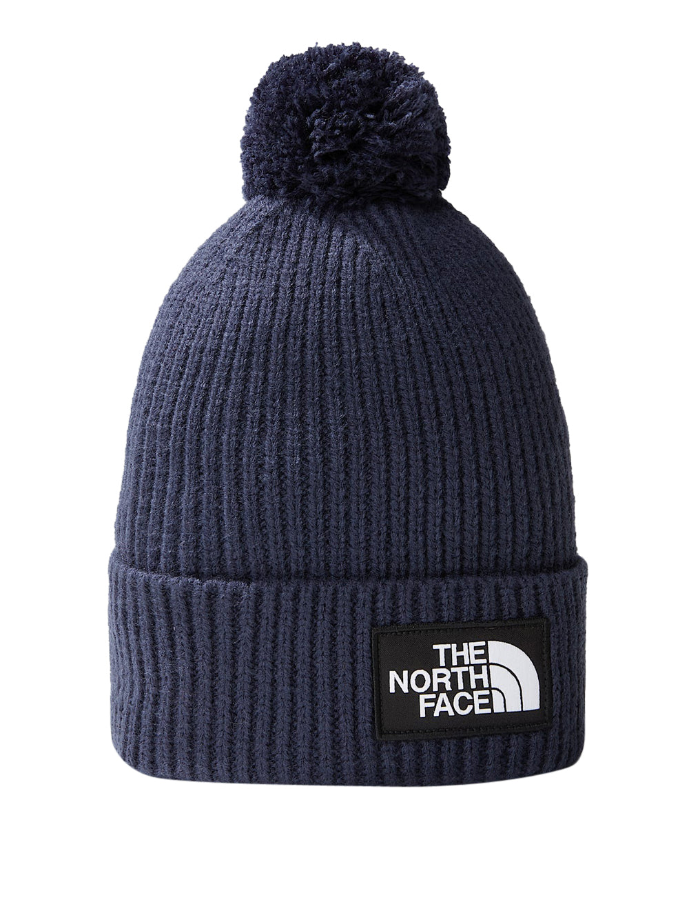 Berretto The North Face Logo Box Pom Unisex - Blu