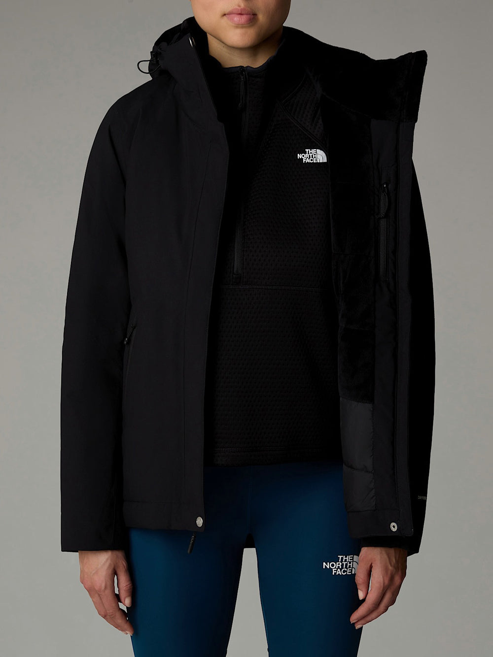 Giubbino The North Face Inlux Insulated da Donna - Nero