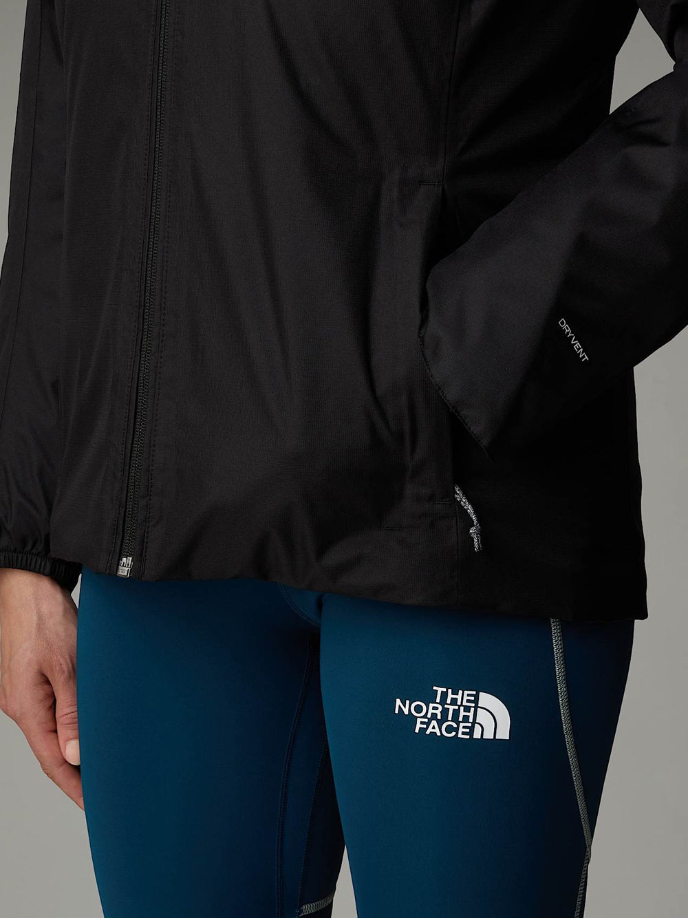 Giubbino The North Face Quest Insulated da Donna - Nero