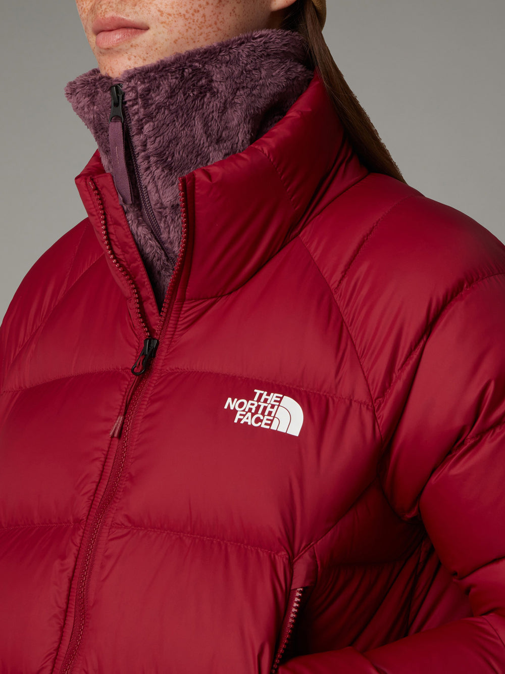 Piumino The North Face Hyalite Down da Donna - Rosso