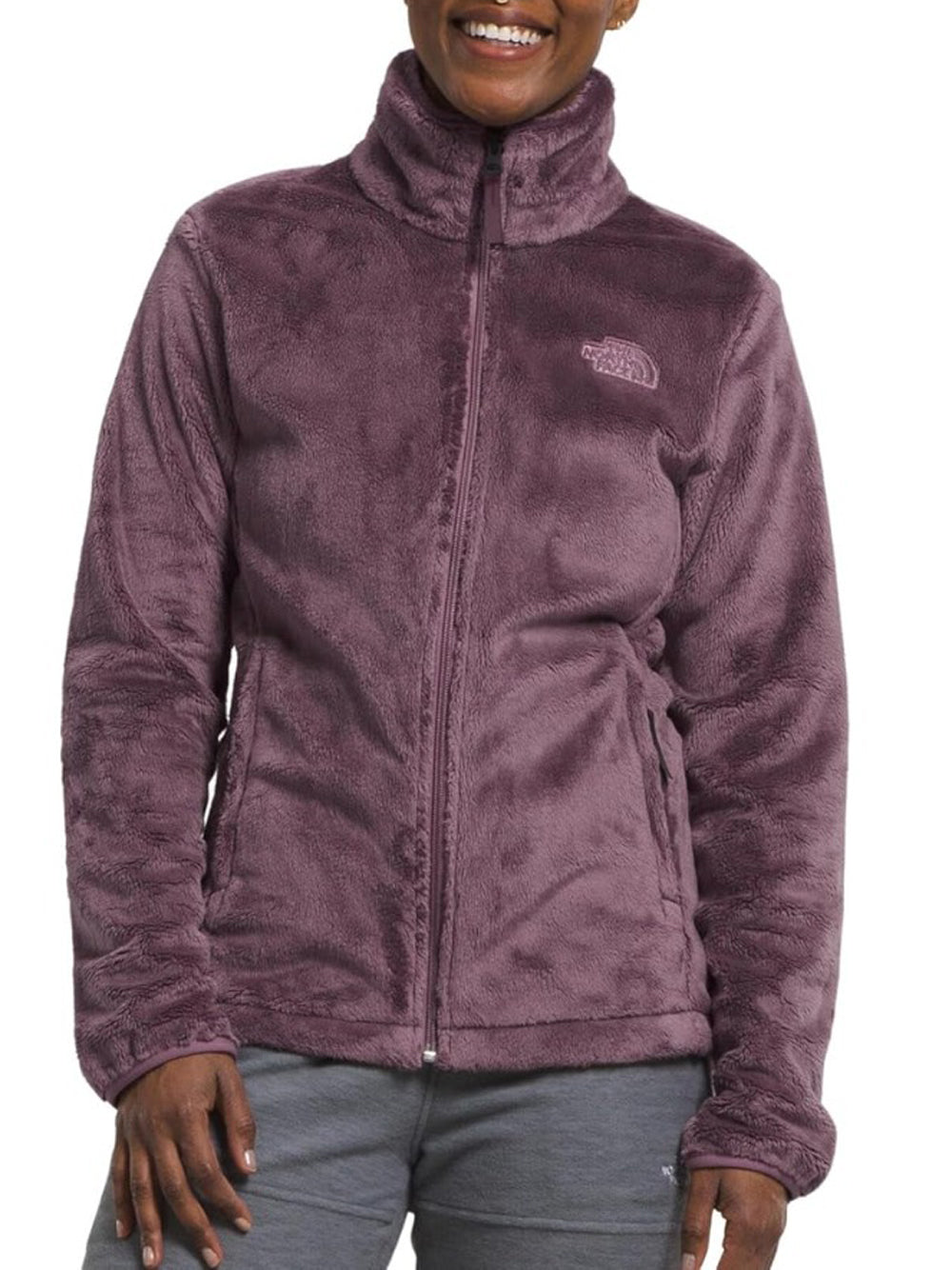 Giubbino The North Face Osito Pile Raschel da Donna - Viola