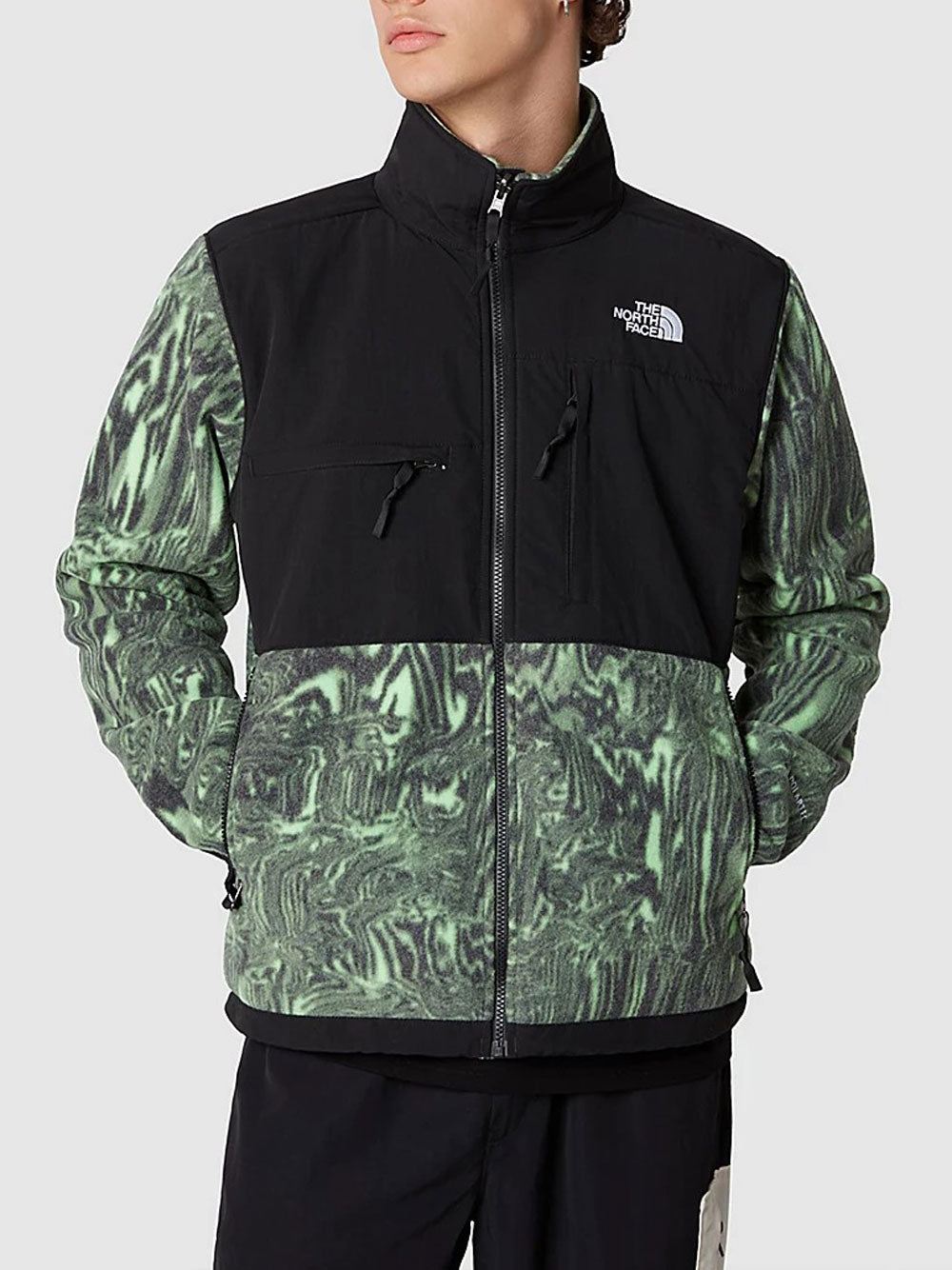 Giubbino The North Face Denali da Uomo - Verde