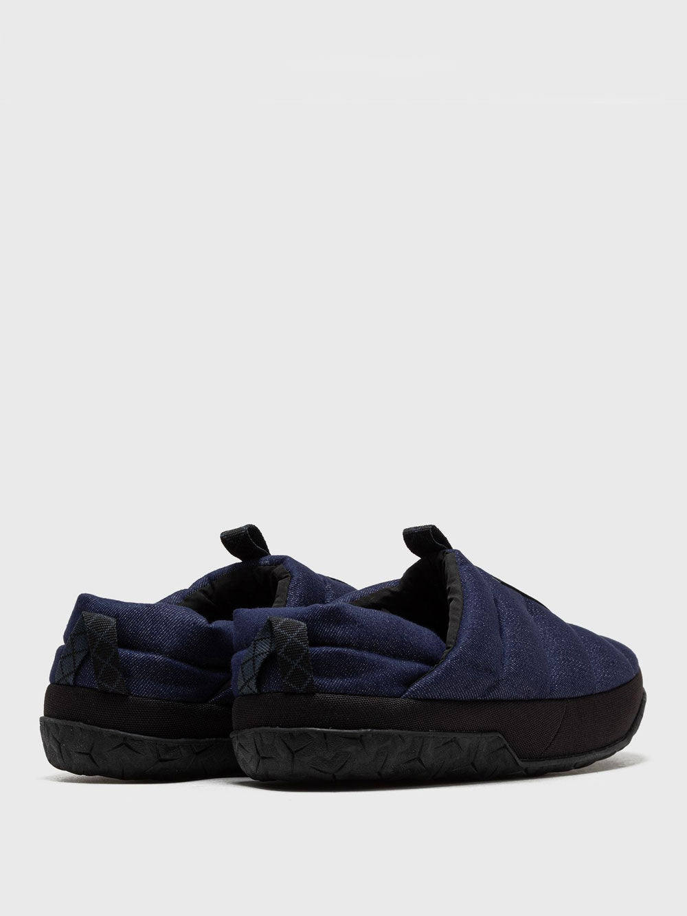 Slip On The North Face Nuptse Mule Denim da Uomo - Blu