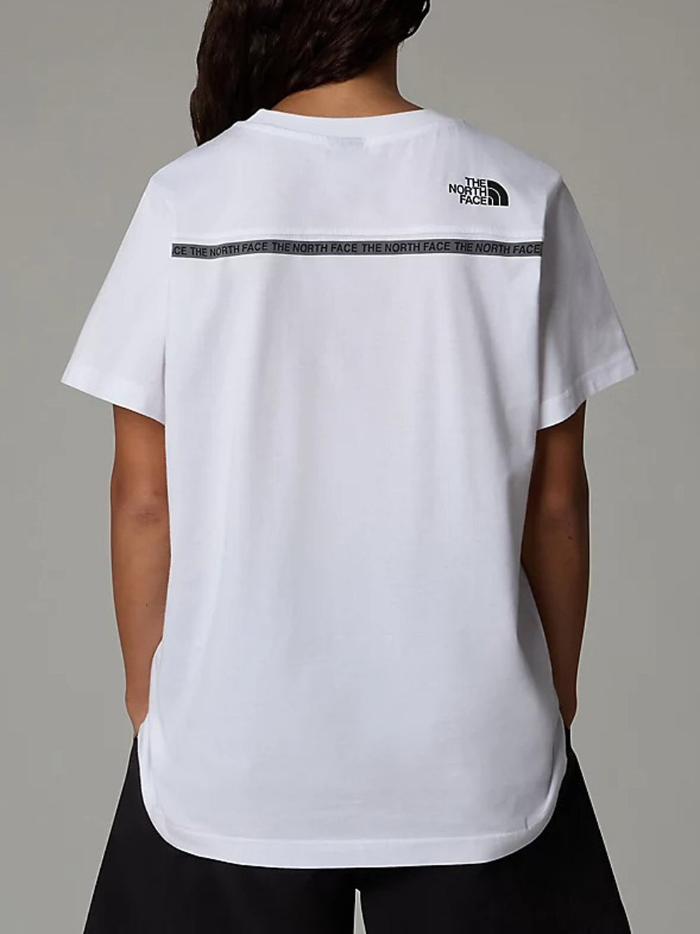 T-shirt The North Face Zumu Relaxed da Donna - Bianco