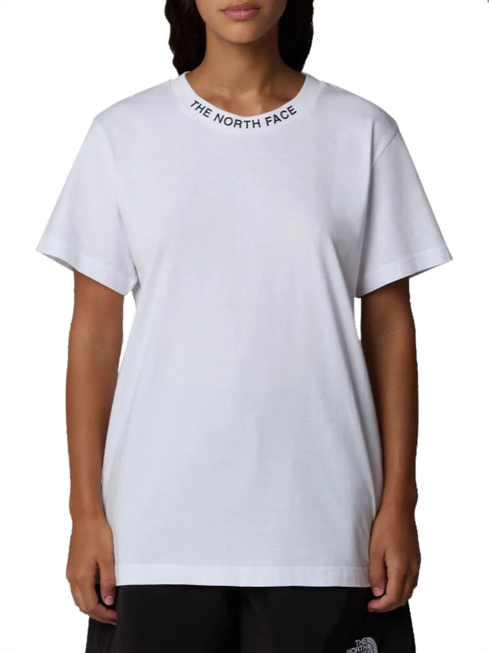 T-shirt The North Face Zumu Relaxed da Donna - Bianco