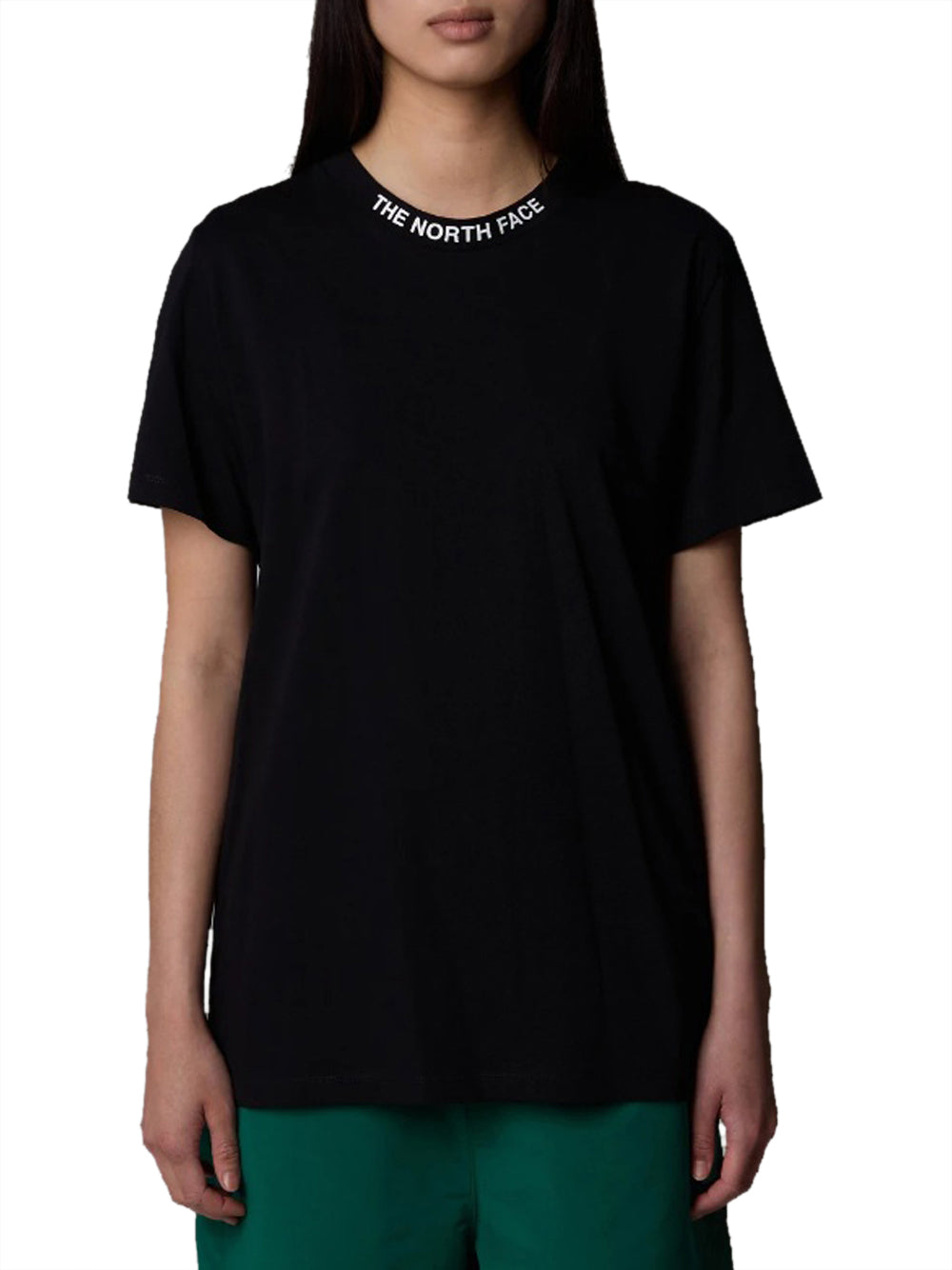 T-shirt The North Face Zumu Relaxed da Donna - Nero