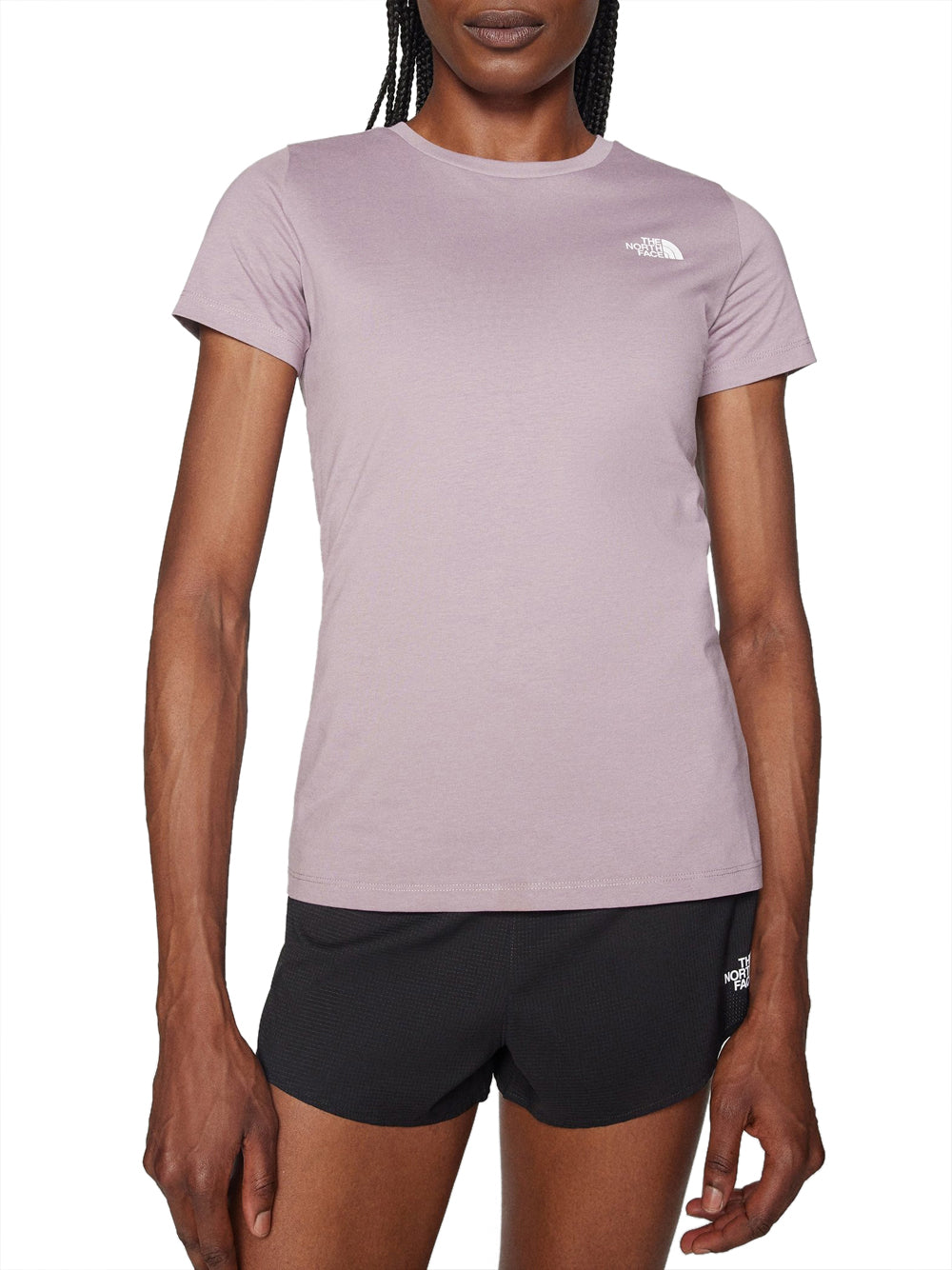 T-shirt The North Face Simple Dome Slim da Donna - Viola