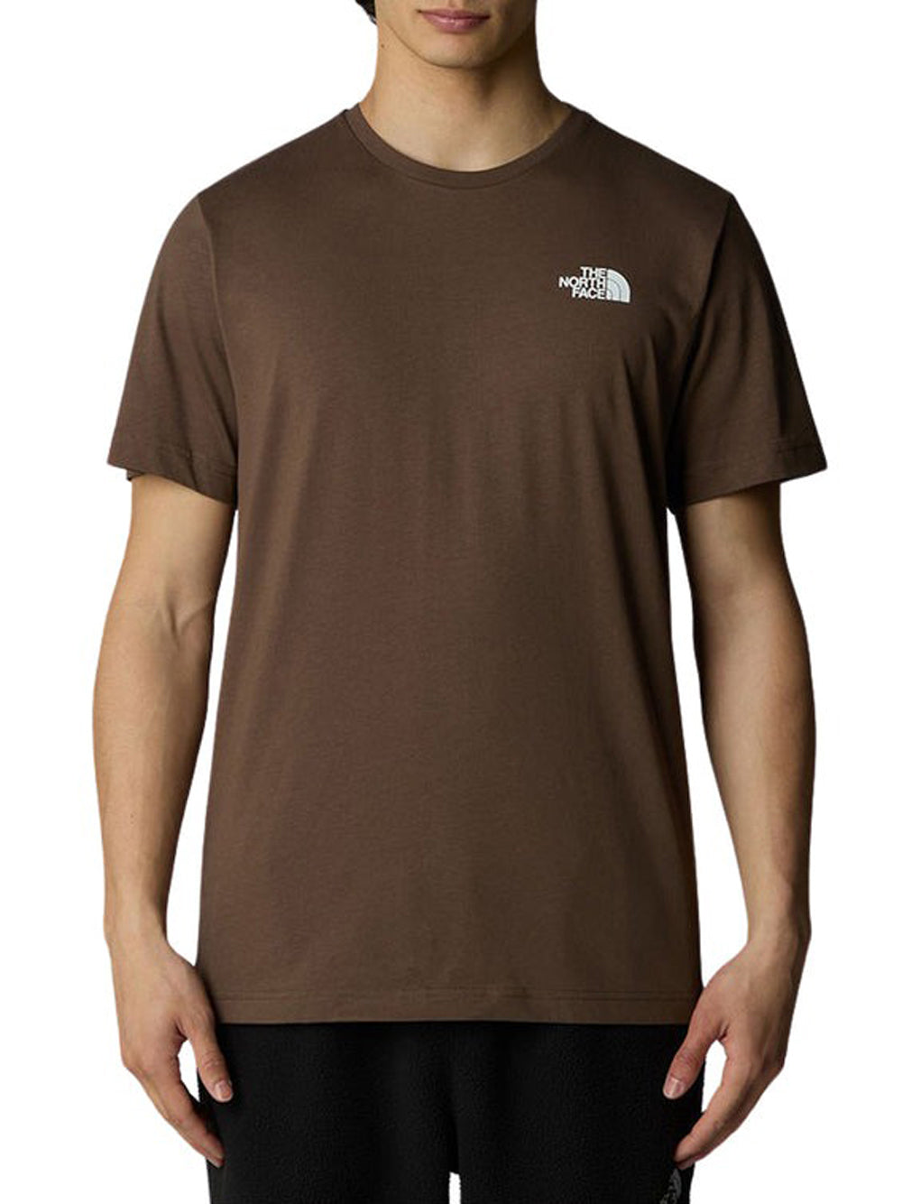 T-shirt The North Face Box Nse da Uomo - Marrone