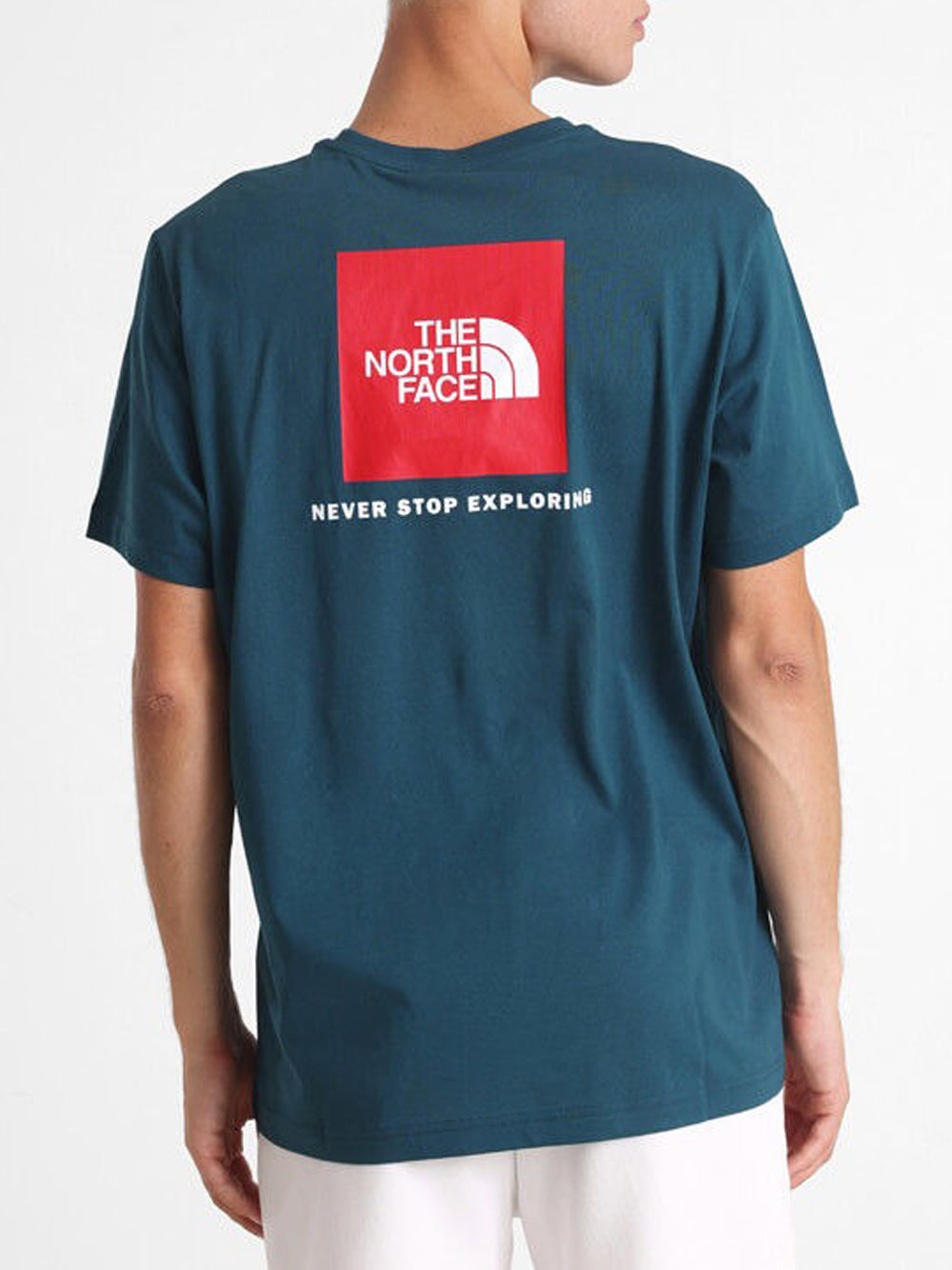 T-shirt The North Face Box Nse da Uomo - Blu