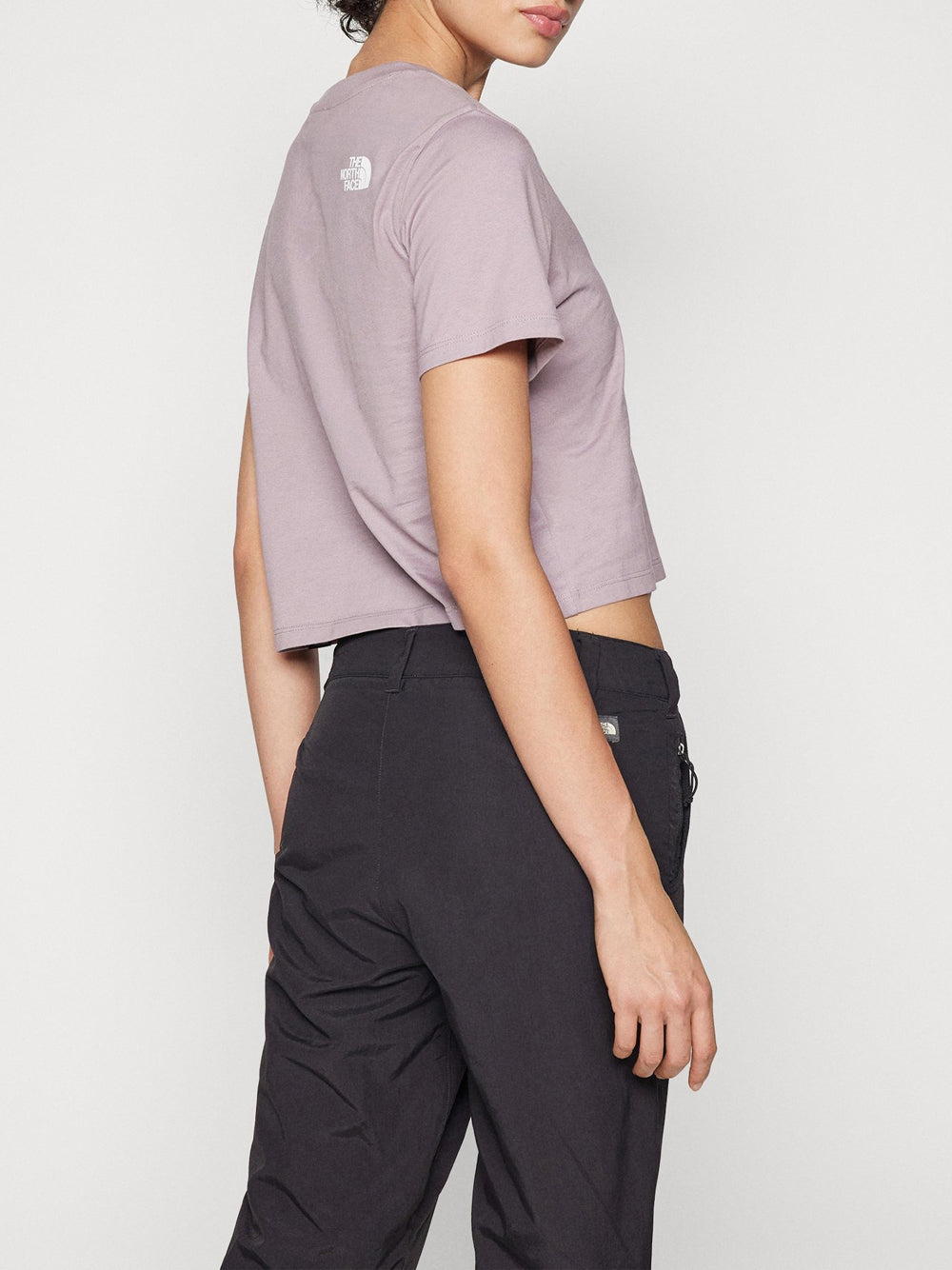 T-shirt The North Face Simple Dome Cropped da Donna - Viola