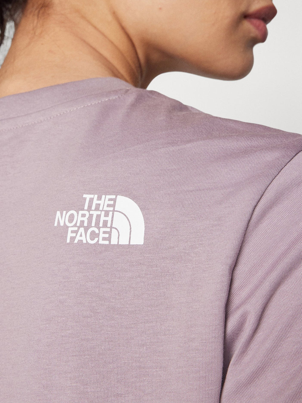 T-shirt The North Face Simple Dome Cropped da Donna - Viola