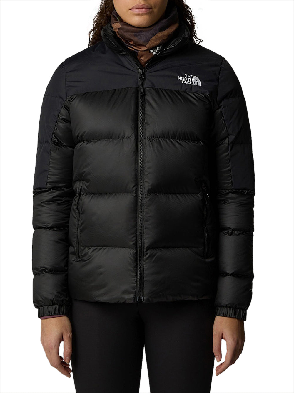 Piumino The North Face Grigio da Donna - Nero