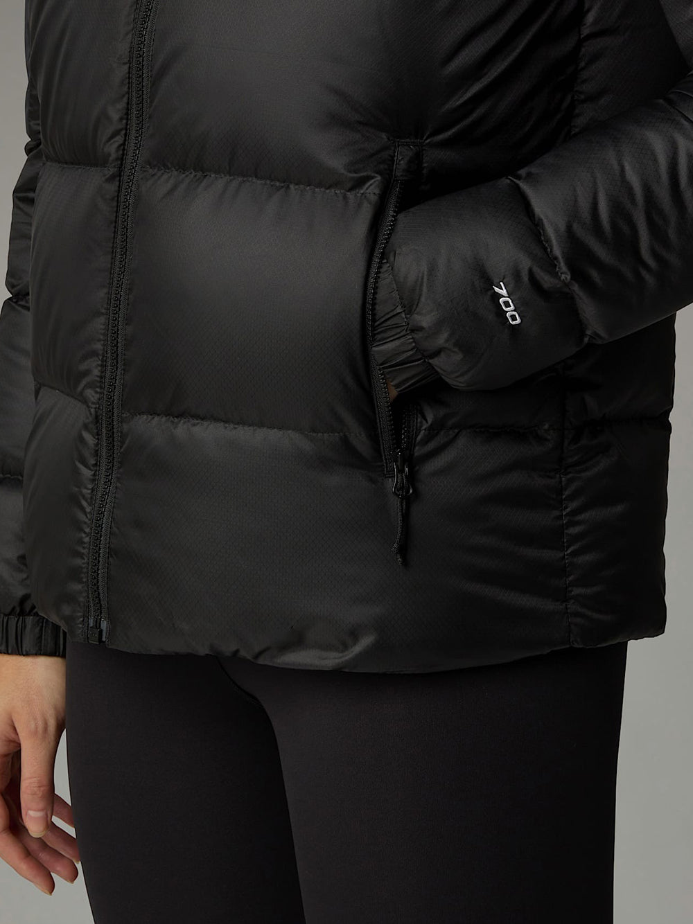 Piumino The North Face Grigio da Donna - Nero