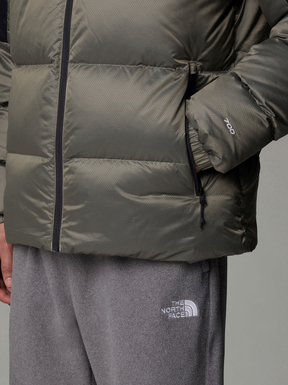 Piumino The North Face Blu Diablo Down 2.0 da Uomo - Grigio