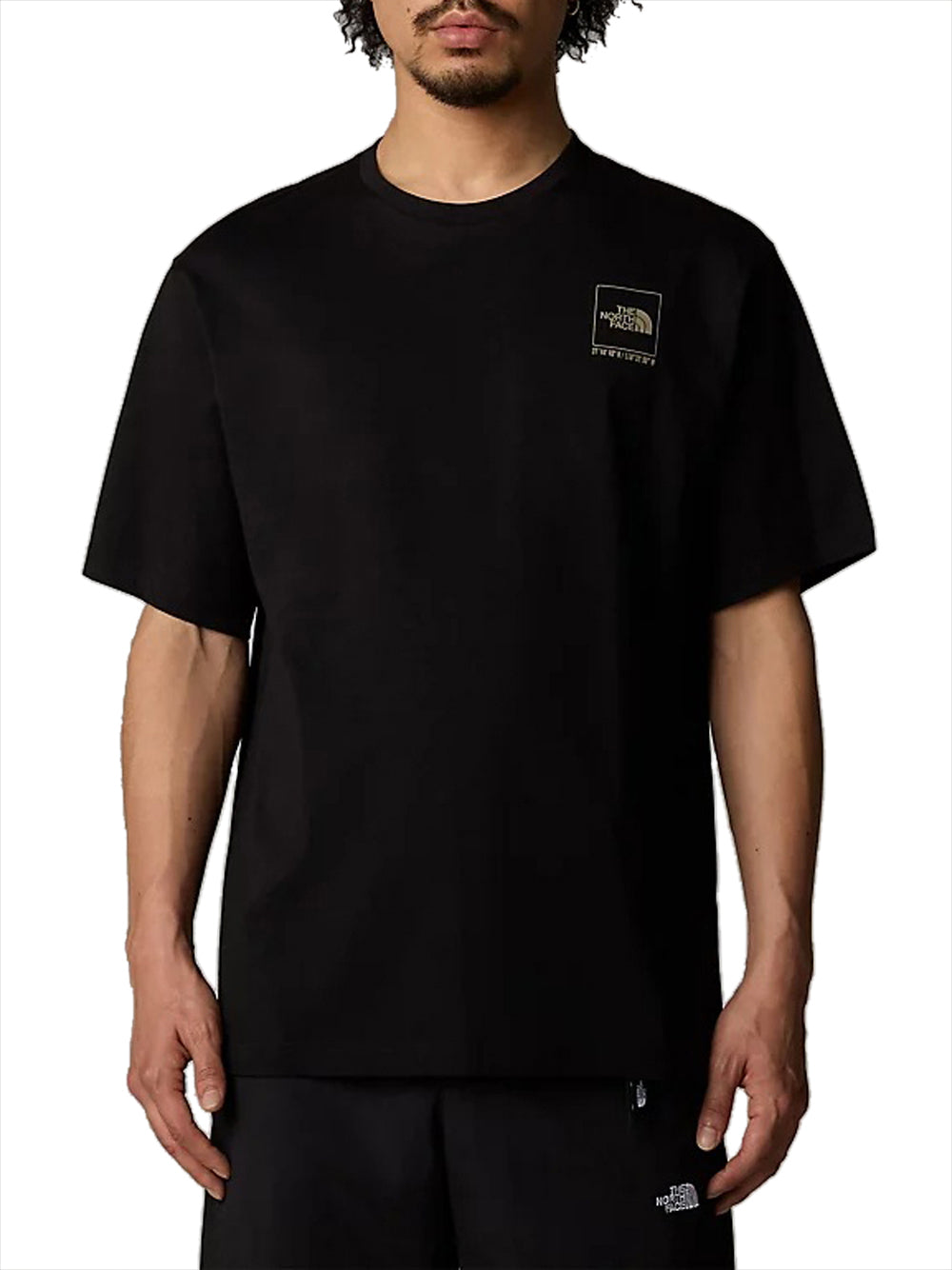 T-shirt The North Face Coordinates da Uomo - Nero