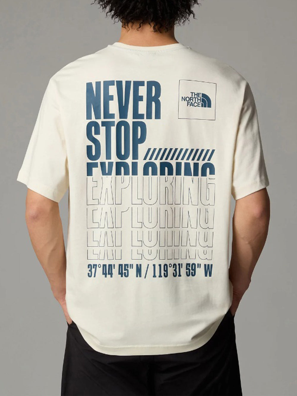 T-shirt The North Face Coordinates da Uomo - Avorio