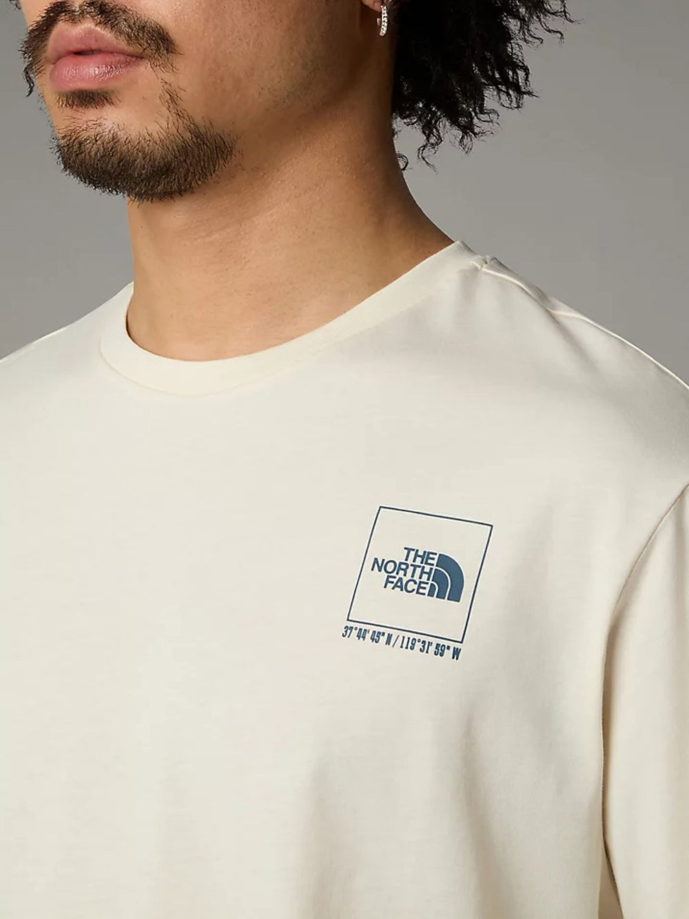 T-shirt The North Face Coordinates da Uomo - Avorio