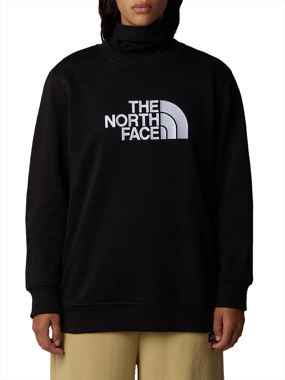 Felpa The North Face Drew Peak Crew da Donna - Nero