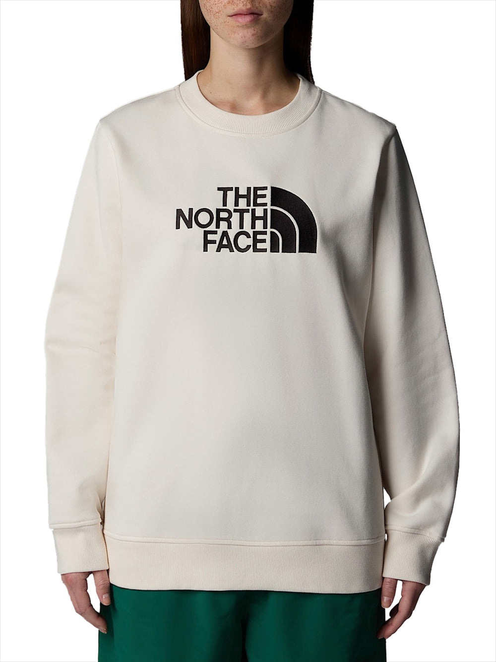 Felpa The North Face Drew Peak Crew da Donna - Bianco