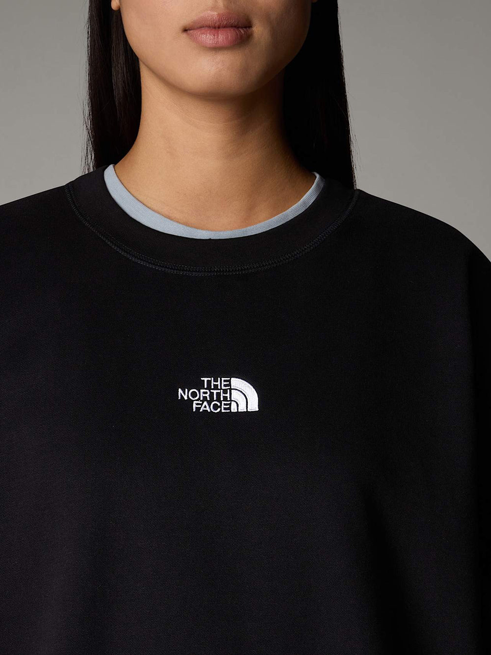 Felpa The North Face Oversize Crew da Donna - Nero