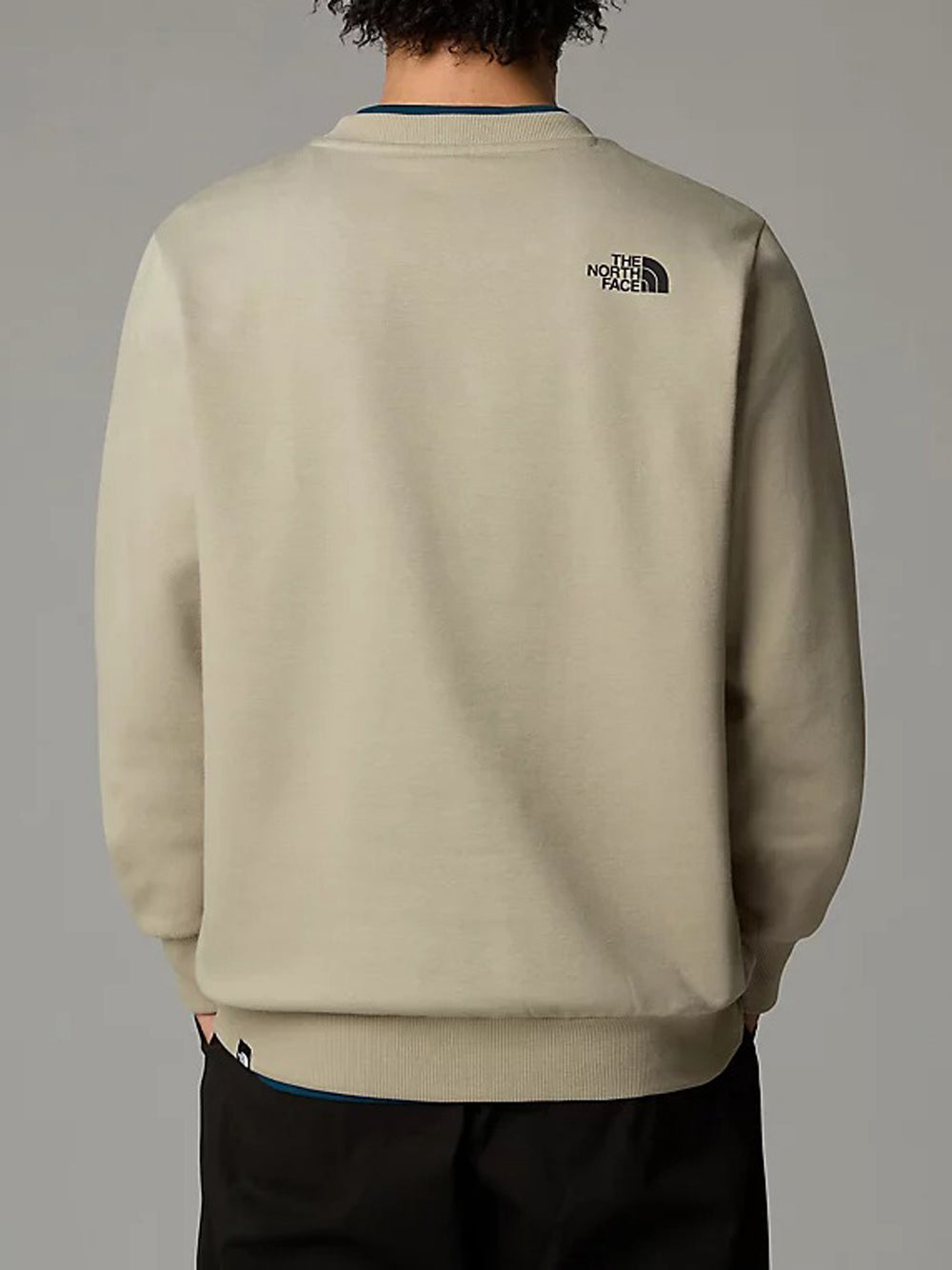 Felpa The North Face Fine Crew da Uomo - Grigio