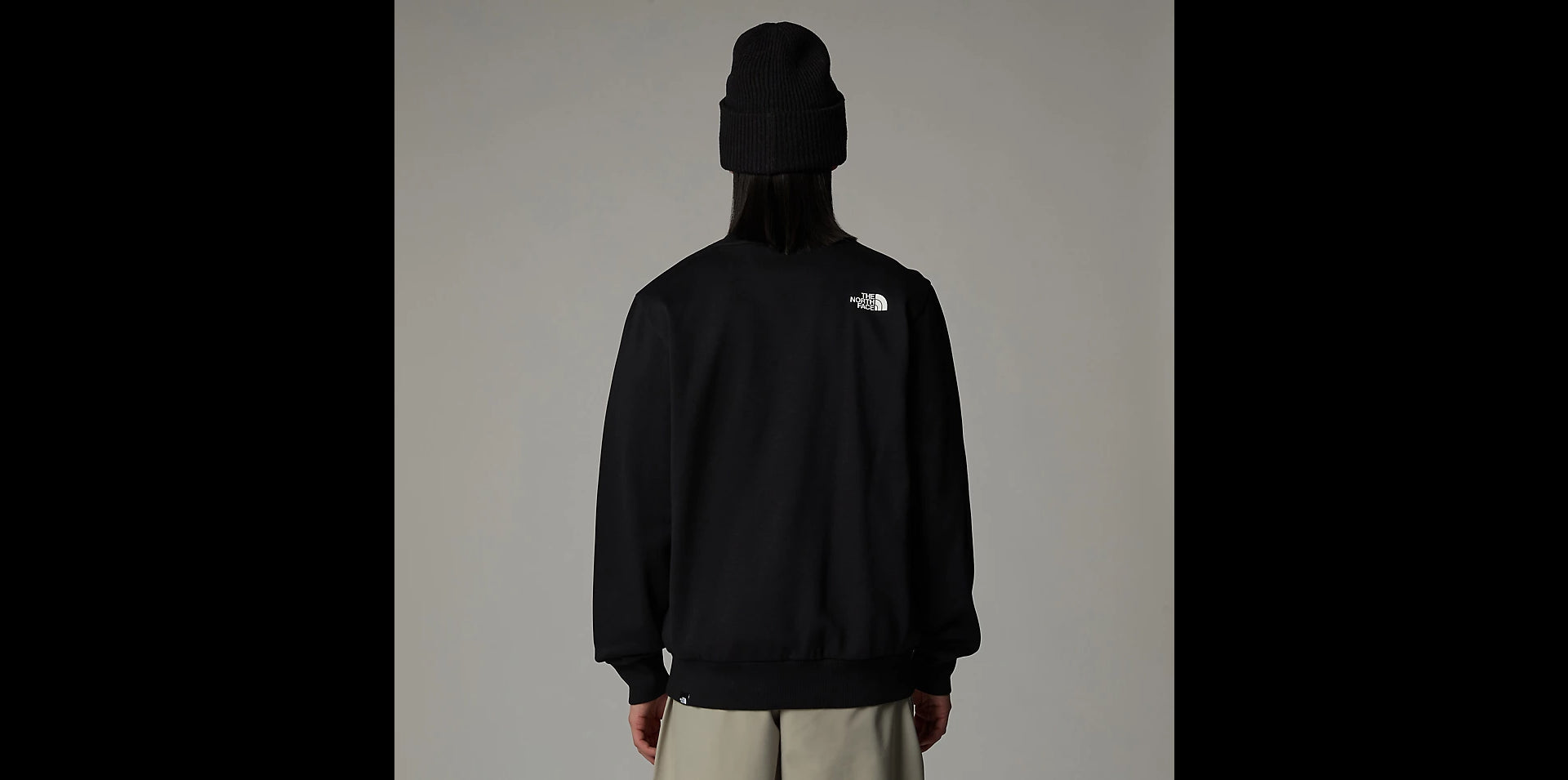 Felpa The North Face Fine Crew da Uomo - Nero