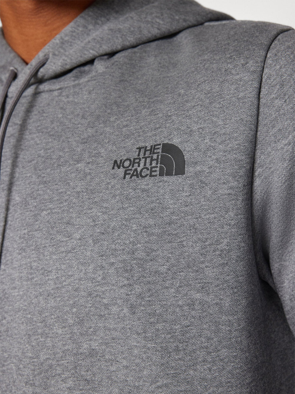 Felpa Cappuccio The North Face Simple Dome da Uomo - Grigio