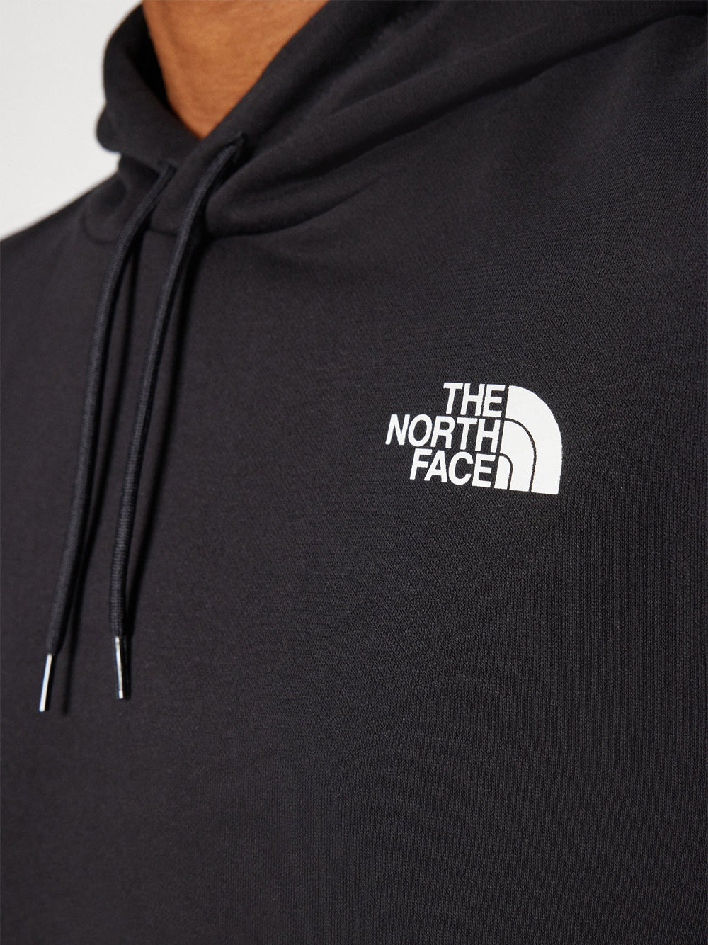 Felpa Cappuccio The North Face Simple Dome da Uomo - Nero