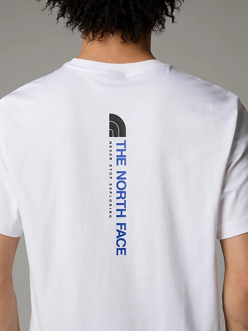 T-shirt The North Face Vertical da Uomo - Bianco