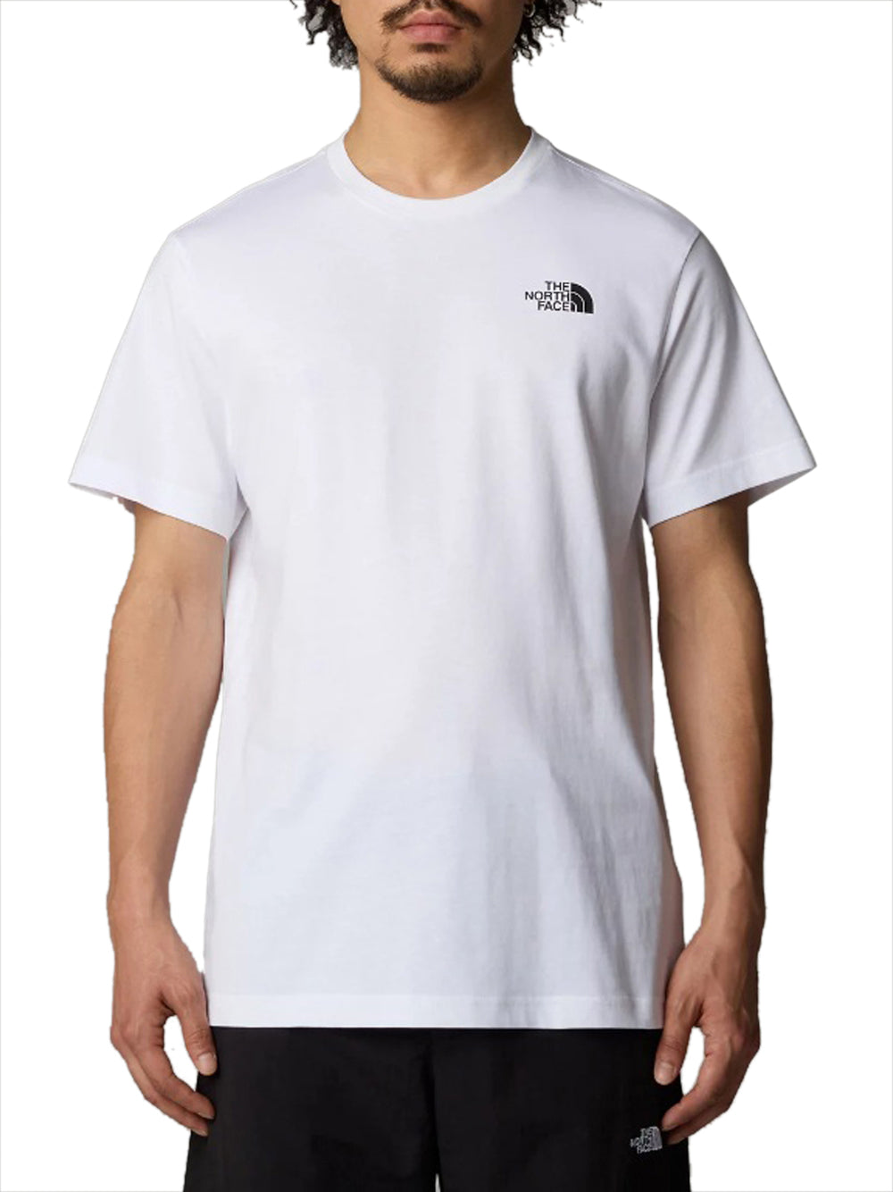 T-shirt The North Face Vertical da Uomo - Bianco