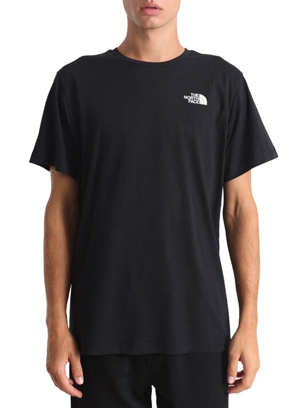 T-shirt The North Face Vertical da Uomo - Nero