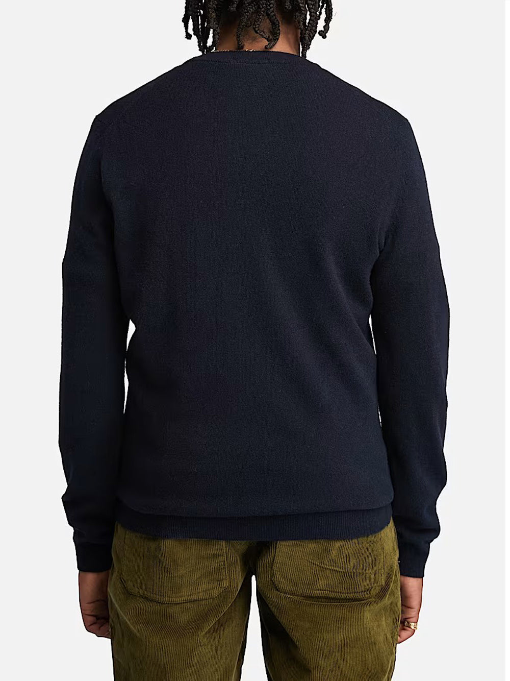 Pullover Timberland Merino Crew da Uomo - Blu