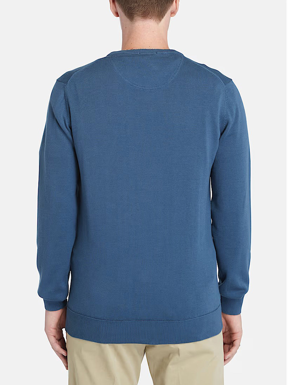 Pullover Timberland Cotton da Uomo - Blu