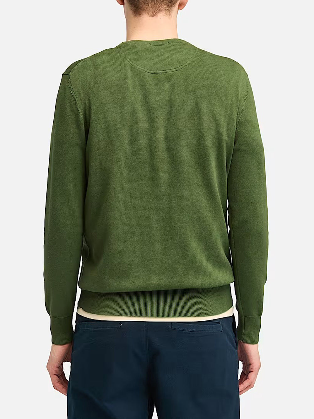 Pullover Timberland Cotton Yd da Uomo - Verde