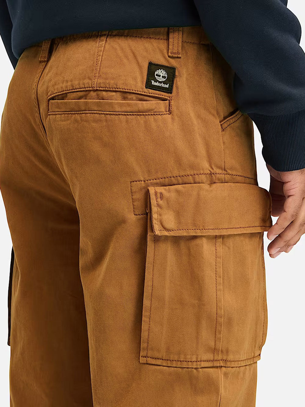 Pantalone Cargo Timberland Twill da Uomo - Beige