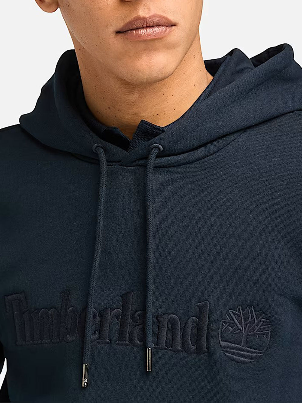 Felpa Cappuccio Timberland da Uomo - Blu