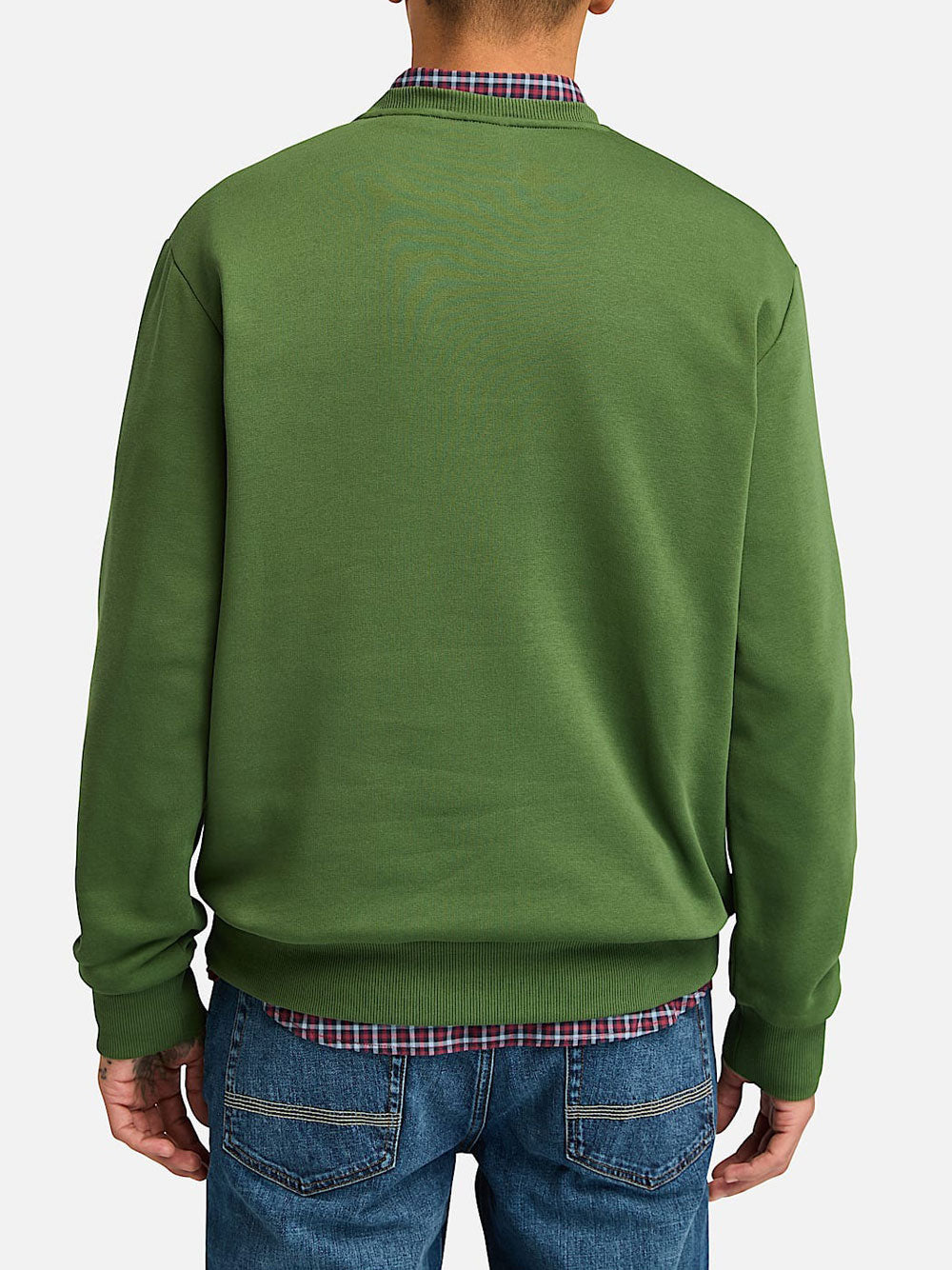 Felpa Timberland Crew Neck da Uomo - Verde