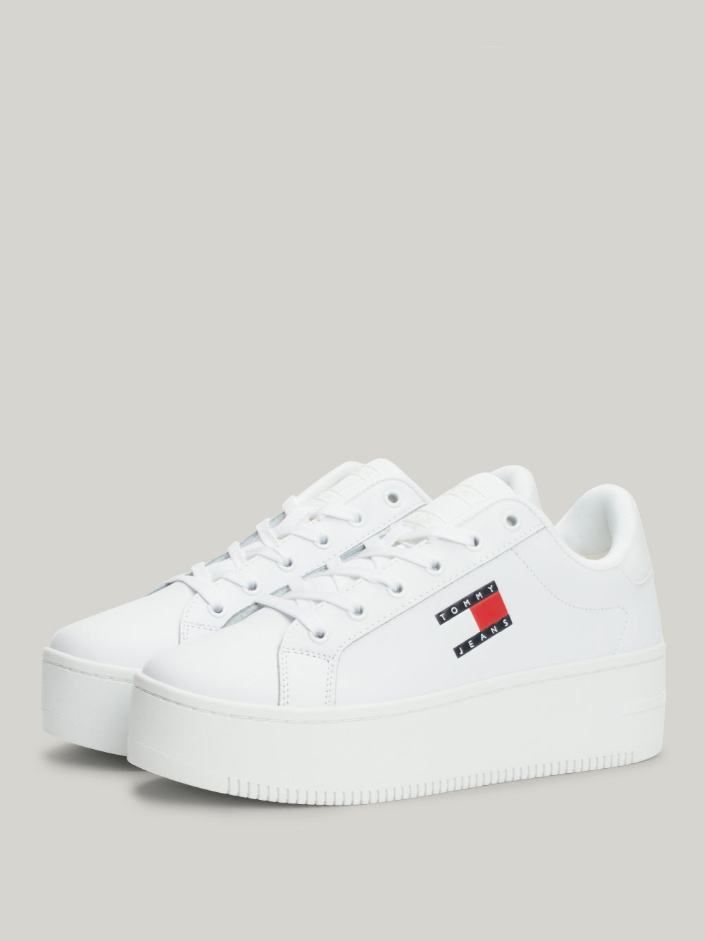 Tommy Hilfiger Tommy Hilfiger Sneakers Tjw Flatform Ess Donna Mod. EN0EN02518 YBS WHITE Bianco