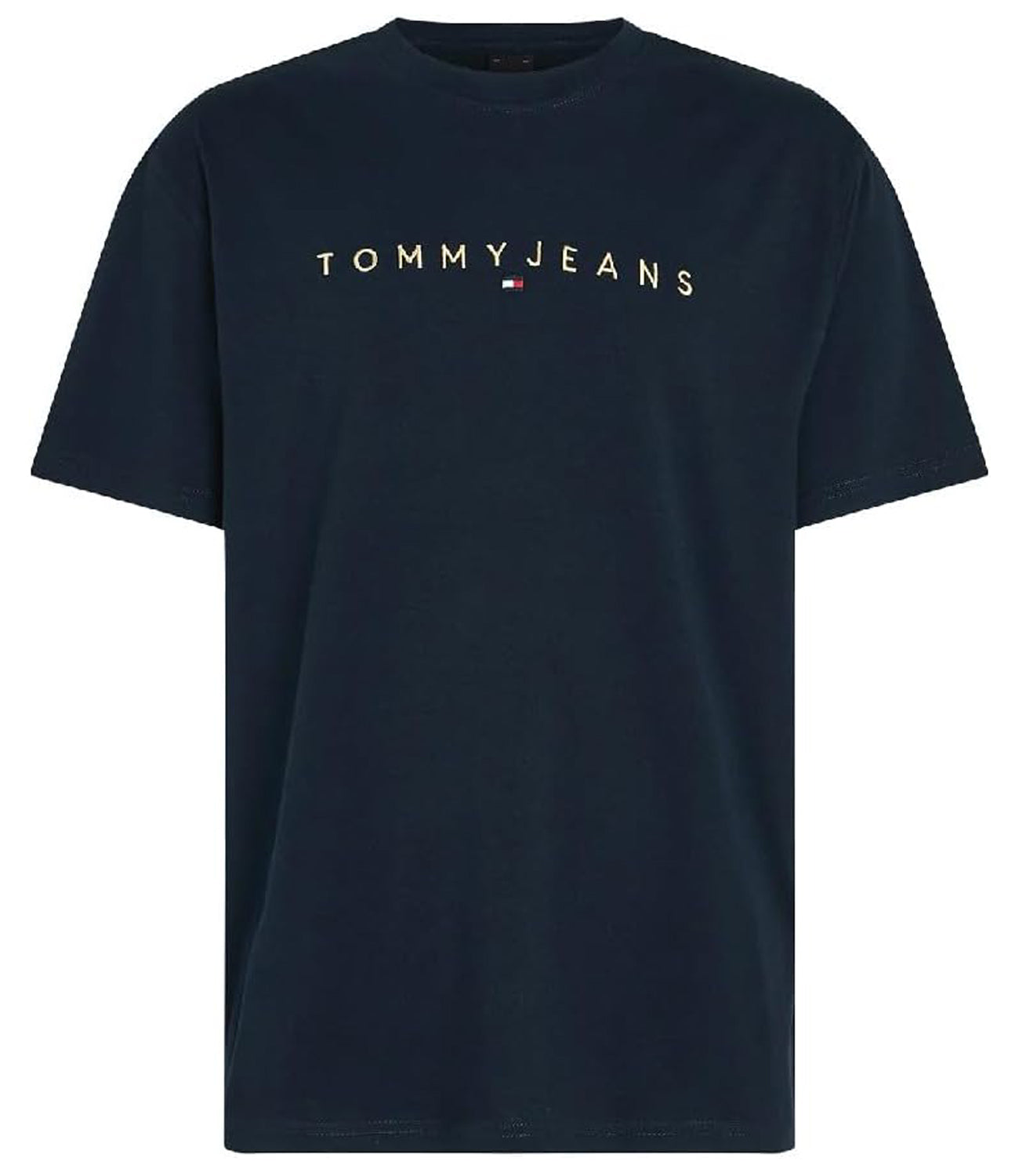 Tommy Hilfiger Tommy Hilfiger T-shirt Tjm Reg Gold Linear Uomo Mod. DM0DM19694 C1G Dark Night Navy